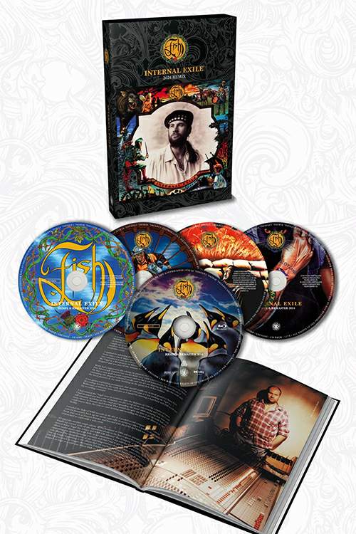 FISH - Internal Exile 2024 remix (Limited boxset 4Cd + 1Blu-Ray)